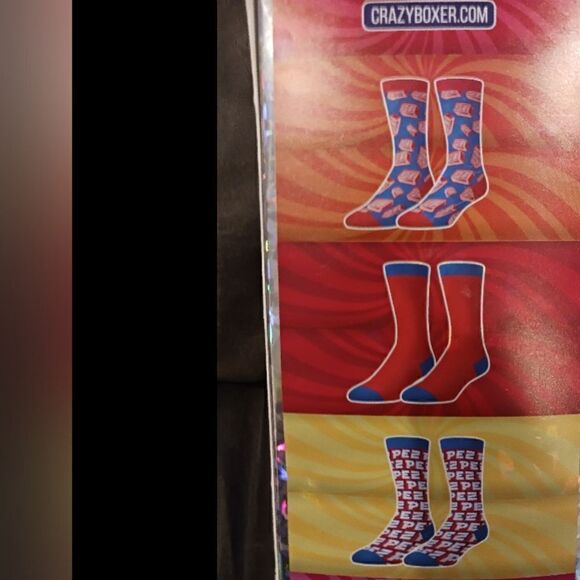 3 for $26 - Pez Novelty Graphic Socks - Set of 3 - Picture 3 of 3